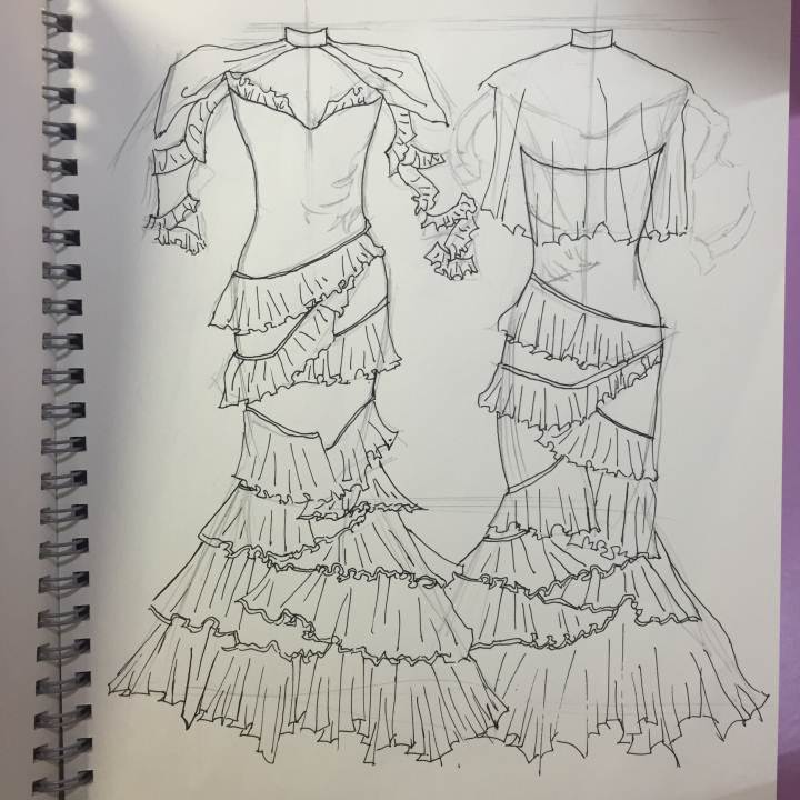 服裝款式圖中的針紡織品 設(shè)計(jì)、工藝與趨勢的交融